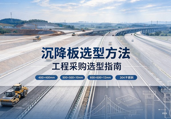 石阡沉降板选择方法